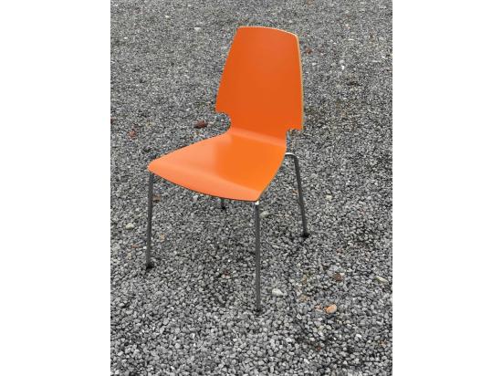 Krzesło Kuchenne Pomarańczowe