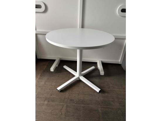 Stolik Biały Okrągły