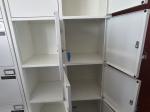 Metalowa szafa biurowa skrytkowa / locker (10 skrytek)