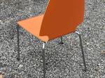 Krzesło Kuchenne Pomarańczowe